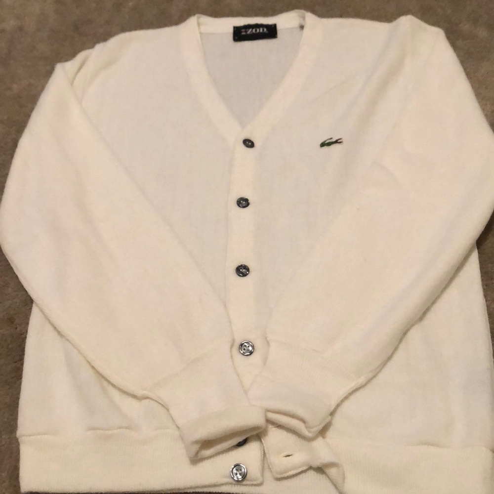 Izod Lacoste Vintage cardigan